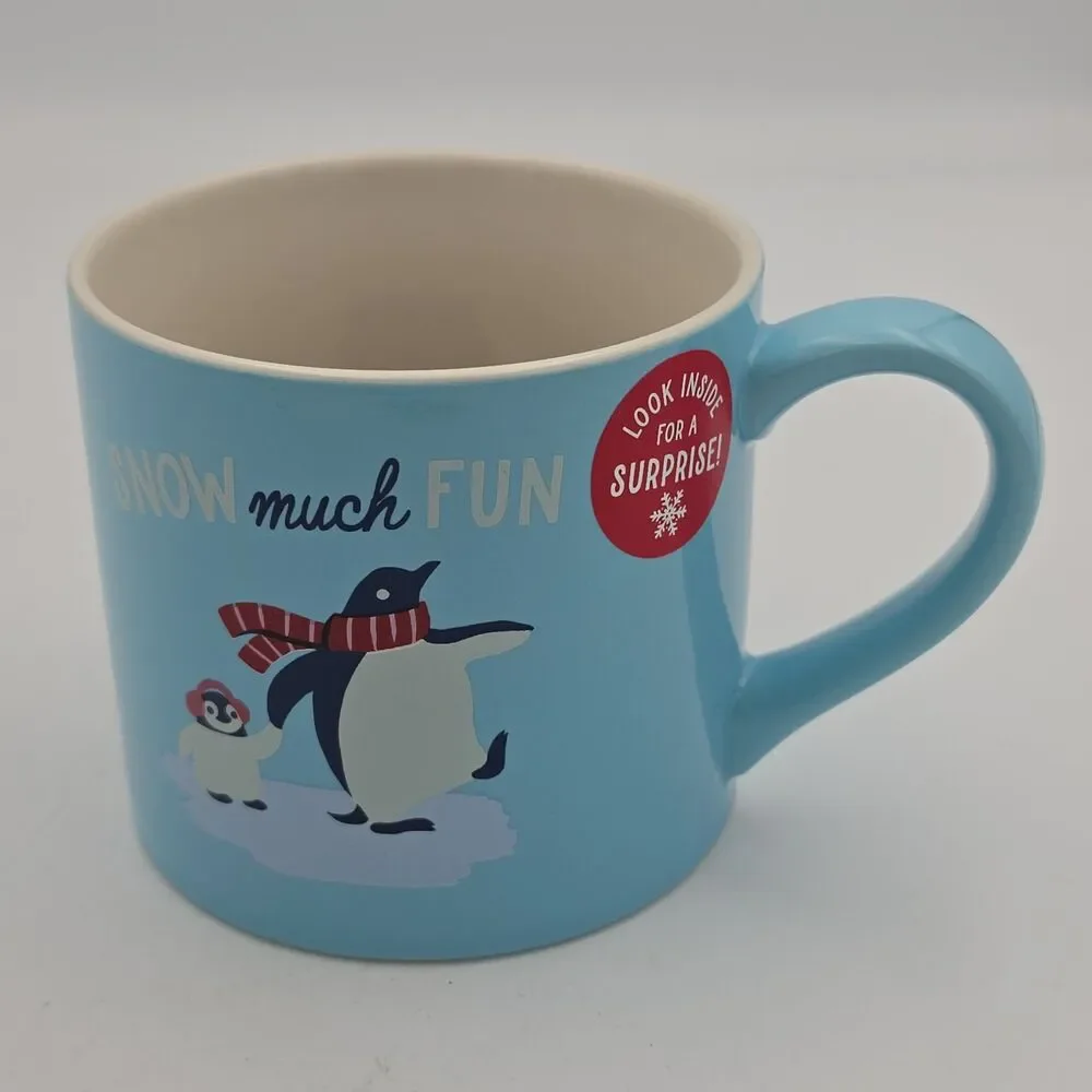 Target Wondershop Mug Penguin Stoneware Coffee Tea Cup Winter Christmas